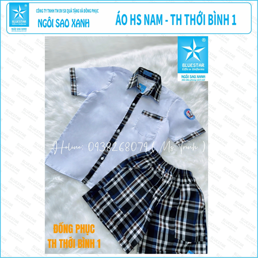 ÁO HS NAM - TH THỚI BÌNH 1